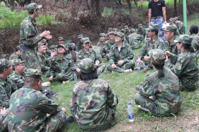 OMG 2016 Formation de développement de l'Académie militaire de Huangpu